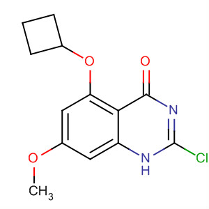 4(3H)-Quinazolinone, 2-chloro-5-(cyclobutyloxy)-7-methoxy-
