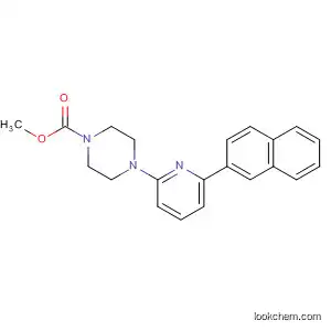 1-Piperazinecarboxylic acid, 4-[6-(2-naphthalenyl)-2-pyridinyl]-, methyl
ester