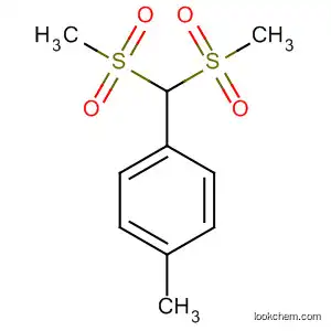 Molecular Structure of 602319-42-6 (Benzene, 1-[bis(methylsulfonyl)methyl]-4-methyl-)