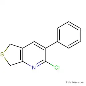 Molecular Structure of 602327-56-0 (Thieno[3,4-b]pyridine, 2-chloro-5,7-dihydro-3-phenyl-)