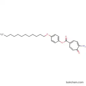 Molecular Structure of 603994-73-6 (1,3,6-Cycloheptatriene-1-carboxylic acid, 4-amino-5-oxo-,
4-(dodecyloxy)phenyl ester)