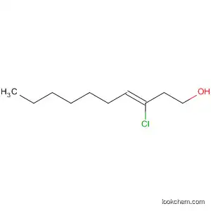 Molecular Structure of 682352-50-7 (3-Decen-1-ol, 3-chloro-, (3Z)-)