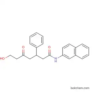 Molecular Structure of 682354-64-9 (Benzenepropanamide, 4-(1-hydroxy-3-oxobutyl)-N-2-naphthalenyl-)