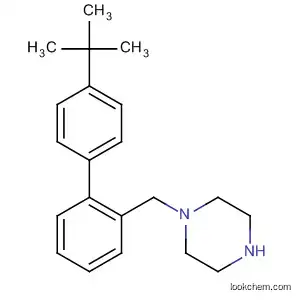Molecular Structure of 68240-64-2 (Piperazine, 1-[[4-(1,1-dimethylethyl)phenyl]phenylmethyl]-)