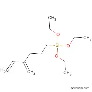 Molecular Structure of 682743-12-0 (Silane, triethoxy(4-methylene-5-hexenyl)-)
