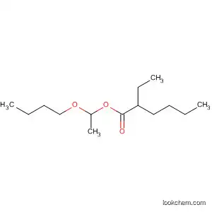 Molecular Structure of 682744-67-8 (Hexanoic acid, 2-ethyl-, 1-butoxyethyl ester)
