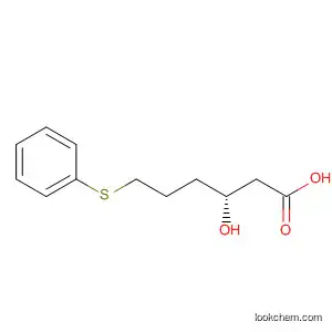 Molecular Structure of 682746-26-5 (Hexanoic acid, 3-hydroxy-6-(phenylthio)-, (3R)-)
