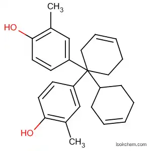 Molecular Structure of 682759-49-5 (Phenol, 4,4'-[bi-3-cyclohexen-1-yl]-4,4'-diylbis[2-methyl-)