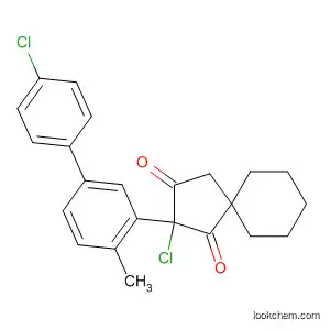 Molecular Structure of 682771-77-3 (Spiro[4.5]decane-1,3-dione,
2-chloro-2-(4'-chloro-4-methyl[1,1'-biphenyl]-3-yl)-)