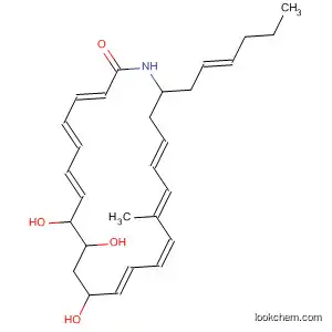 Molecular Structure of 682774-28-3 (Azacyclodocosa-3,5,7,13,15,17,19-heptaen-2-one,
22-(2E)-2-hexenyl-9,10,12-trihydroxy-17-methyl-,
(3E,5E,7E,13Z,15E,17E,19E)-)