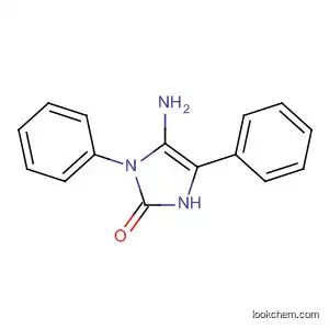 Molecular Structure of 682784-51-6 (2H-Imidazol-2-one, 5-amino-1,3-dihydro-1,4-diphenyl-)