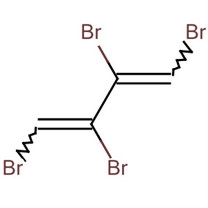 Molecular Structure of 118686-39-8 (1,3-Butadiene, 1,2,3,4-tetrabromo-)
