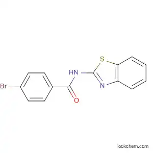 Molecular Structure of 121189-75-1 (N-1,3-benzothiazol-2-yl-4-bromobenzamide)