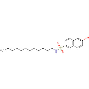 Molecular Structure of 150952-57-1 (2-Naphthalenesulfonamide, N-dodecyl-6-hydroxy-)