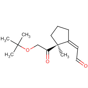 Cyclopentaneacetaldehyde, 2-(1,1-dimethylethoxy)-1-methyl-5-(oxoethylidene)-, (1S,2S,5Z)- CAS No  155095-81-1