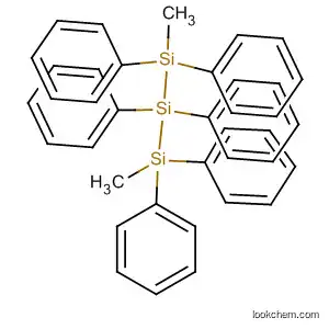 Molecular Structure of 1590-86-9 (Trisilane, 1,3-dimethyl-1,1,2,2,3,3-hexaphenyl-)