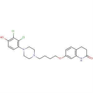 2(1H)-Quinolinone, 7-[4-[4-(2,3-dichloro-4-hydroxyphenyl)-1-piperazinyl]butoxy]-3,4-dihydro-