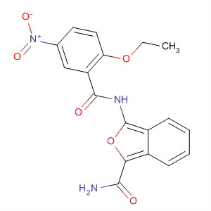 2-Benzofurancarboxamide, 3-[(2-ethoxy-5-nitrobenzoyl)amino]-