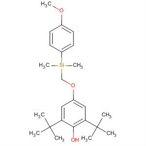 Phenol, 2,6-bis(1,1-dimethylethyl)-4-[[(4-methoxyphenyl)dimethylsilyl]methoxy]-