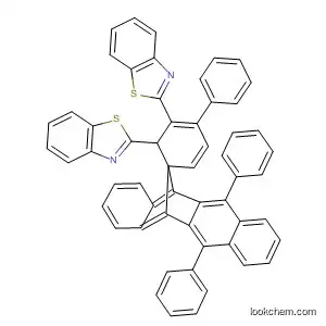 Molecular Structure of 478799-57-4 (Benzothiazole,
2,2'-[(6,11-diphenyl-5,12-naphthacenediyl)di-4,1-phenylene]bis-)