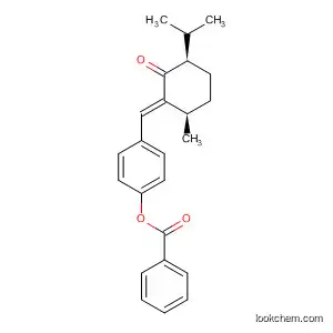 Molecular Structure of 683227-25-0 (Cyclohexanone,
2-[[4-(benzoyloxy)phenyl]methylene]-3-methyl-6-(1-methylethyl)-,
(2E,3R,6R)-)