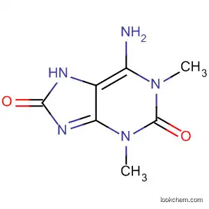 Molecular Structure of 683228-71-9 (1H-Purine-2,8(3H,7H)-dione, 6-amino-1,3-dimethyl-)