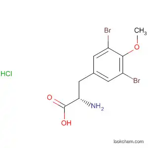 Molecular Structure of 683270-58-8 (L-Tyrosine, 3,5-dibromo-O-methyl-, hydrochloride)