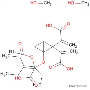 Molecular Structure of 684213-81-8 (2-Propenoic acid, 2,2',2''-[(1,2,3-propanetriyl)tris(oxymethylene)]tris-,
triethyl ester)