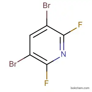 Molecular Structure of 685517-84-4 (3,5-Dibromo-2,6-difluoropyridine 95%)