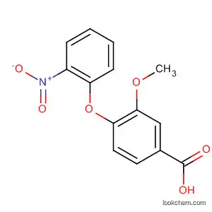 Benzoic acid, 3-methoxy-4-(2-nitrophenoxy)-