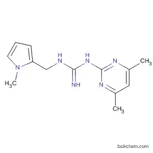 Molecular Structure of 685897-56-7 (Guanidine,
N-(4,6-dimethyl-2-pyrimidinyl)-N'-[(1-methyl-1H-pyrrol-2-yl)methyl]-)