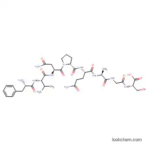 Molecular Structure of 686272-06-0 (L-Serine,
L-phenylalanyl-L-valyl-L-asparaginyl-L-prolyl-L-glutaminyl-L-alanylglycyl-)
