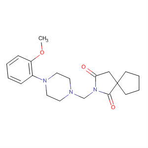 2-Azaspiro[4.4]nonane-1,3-dione,  2-[[4-(2-methoxyphenyl)-1-piperazinyl]methyl]-
