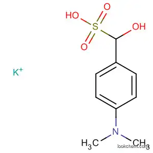 Molecular Structure of 69342-12-7 (Benzenemethanesulfonic acid, 4-(dimethylamino)-a-hydroxy-,
monopotassium salt)