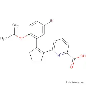 2-Pyridinecarboxylic acid,
6-[2-[5-bromo-2-(2-propenyloxy)phenyl]-1-cyclopenten-1-yl]-