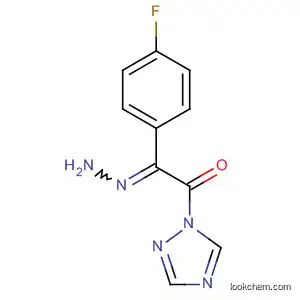 Molecular Structure of 850878-63-6 (Ethanone, 1-(4-fluorophenyl)-2-(1H-1,2,4-triazol-1-yl)-, hydrazone)