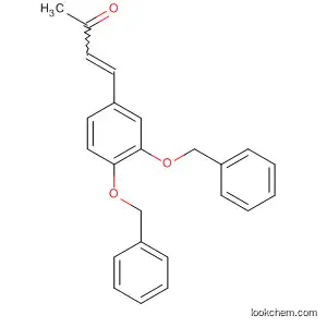 Molecular Structure of 99103-11-4 (3-Buten-2-one, 4-[3,4-bis(phenylmethoxy)phenyl]-)