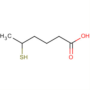 Molecular Structure of 100523-79-3 (Hexanoic acid, 5-mercapto-)