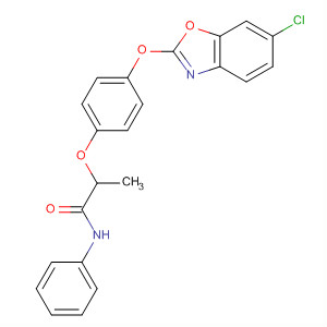 Propanamide, 2-[4-[(6-chloro-2-benzoxazolyl)oxy]phenoxy]-N-phenyl-