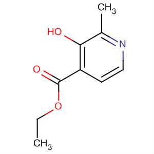 Molecular Structure of 13602-95-4 (4-Pyridinecarboxylic acid, 3-hydroxy-2-methyl-, ethyl ester)