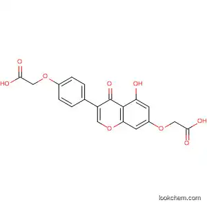 Molecular Structure of 19360-68-0 (Acetic acid,
[4-[7-(carboxymethoxy)-5-hydroxy-4-oxo-4H-1-benzopyran-3-yl]phenoxy
]-)