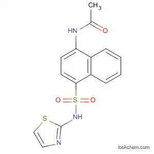 Molecular Structure of 22757-79-5 (Acetamide, N-[4-[(2-thiazolylamino)sulfonyl]-1-naphthalenyl]-)