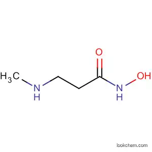Molecular Structure of 29724-62-7 (Propanamide, N-hydroxy-3-(methylamino)-)
