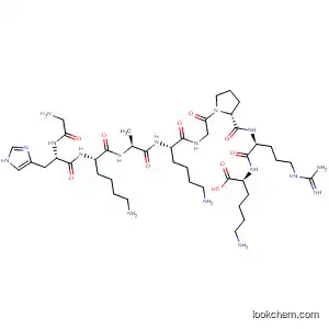 Molecular Structure of 338970-56-2 (L-Lysine, glycyl-L-histidyl-L-lysyl-L-alanyl-L-lysylglycyl-L-prolyl-L-arginyl-)