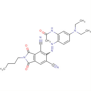Acetamide,
N-[2-[(2-butyl-4,6-dicyano-2,3-dihydro-1,3-dioxo-1H-isoindol-5-yl)azo]-5
-(diethylamino)phenyl]-