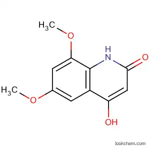 2(1H)-Quinolinone, 4-hydroxy-6,8-dimethoxy-