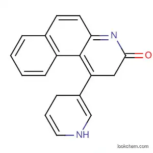 Molecular Structure of 626203-62-1 (Benzo[f]quinolin-3(2H)-one, 1,4-dihydro-1-(3-pyridinyl)-)