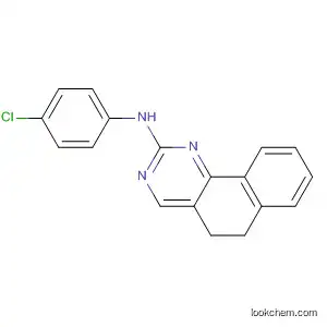 Molecular Structure of 851023-69-3 (Benzo[h]quinazolin-2-amine, N-(4-chlorophenyl)-5,6-dihydro-)