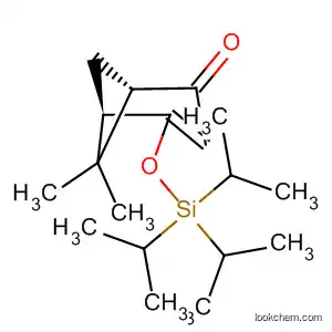 Molecular Structure of 851128-67-1 (Bicyclo[3.1.1]hept-3-en-2-one,
6,6-dimethyl-4-[[tris(1-methylethyl)silyl]oxy]-, (1S,5R)-)