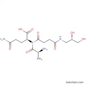 Molecular Structure of 851233-06-2 (L-Glutamine,
N-[4-[[(2S)-2,3-dihydroxypropyl]amino]-1,4-dioxobutyl]-L-alanyl-)